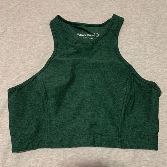 Green Outdoor Voices Springs Leggings + Athena Top - Picture 2 of 6